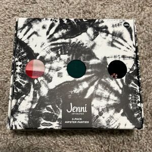 NIP- Jenni Intimates- L & XXL. 3 Pack Hipster Panties. Holiday Themed